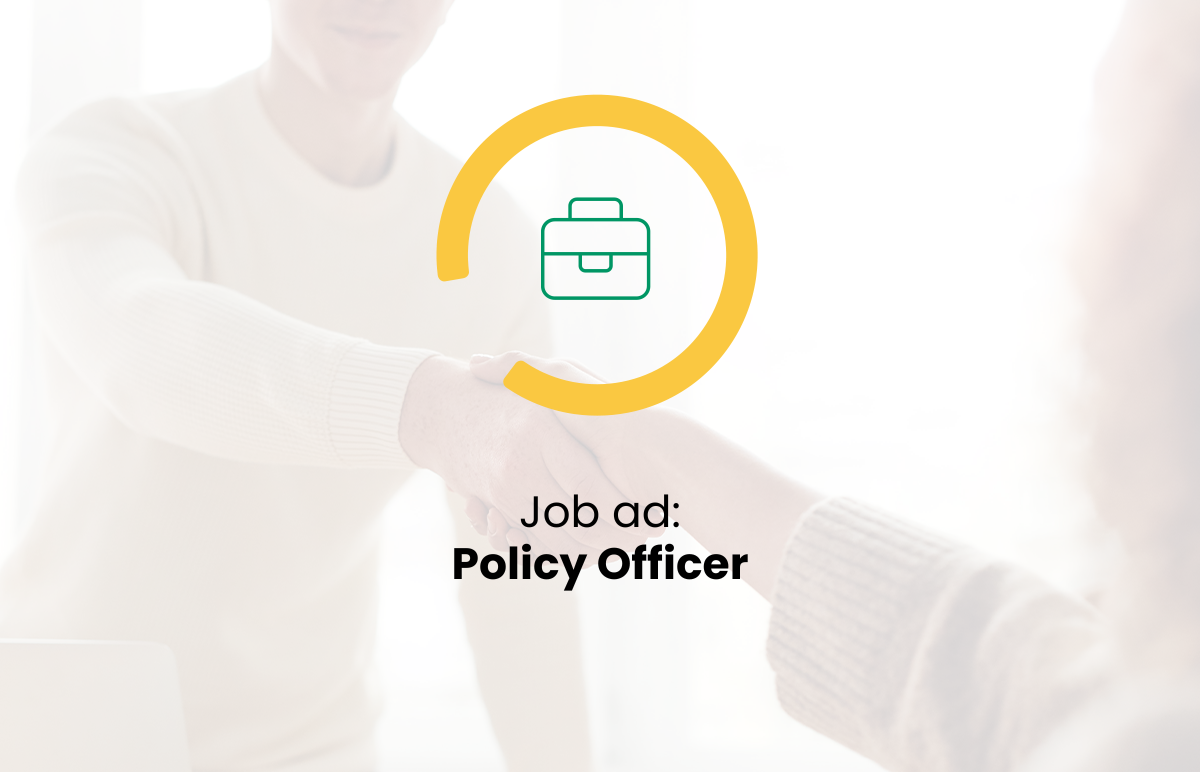 Job Ad: Policy Officer