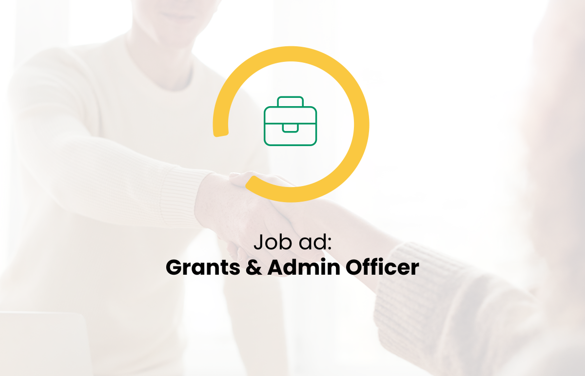 Job post for Grants&Admin Officer