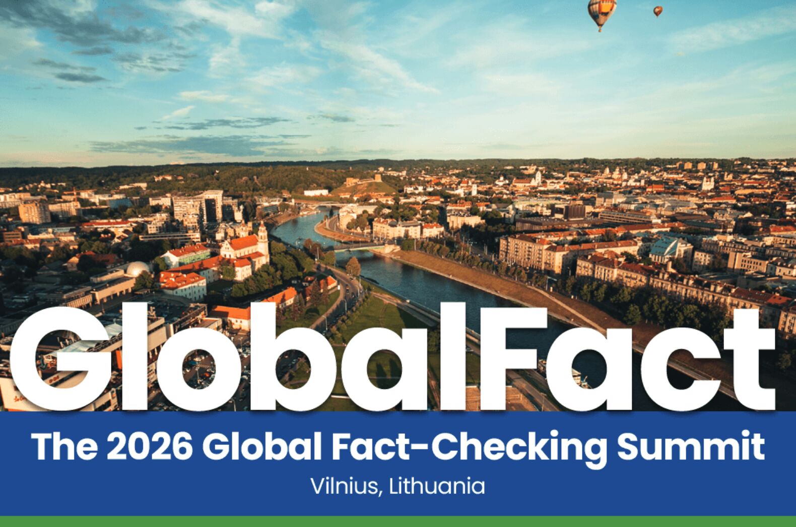 EFCSN to Co-Host GlobalFact 2026 in Vilnius: Registration Now Open