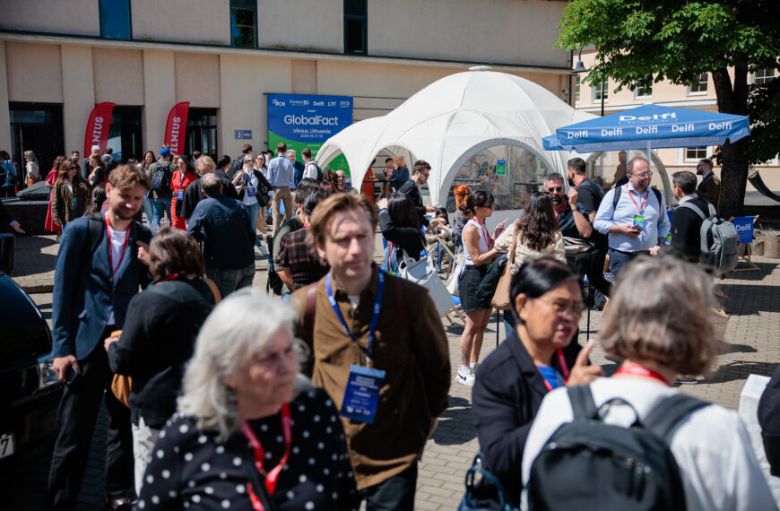 In Vilnius, fact-checkers double down on collaboration at GlobalFact 2026