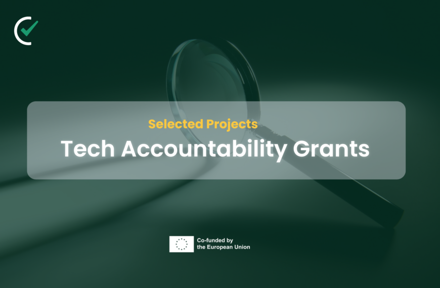 Announcing the Second Round of Grants for Platform Accountability in Europe