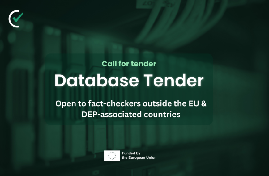 EFCSN Database Tender: Extending Integrity Base Beyond the EU