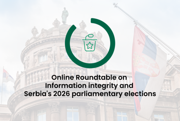 Roundtable on Information integrity and Serbia’s 2026 parliamentary elections