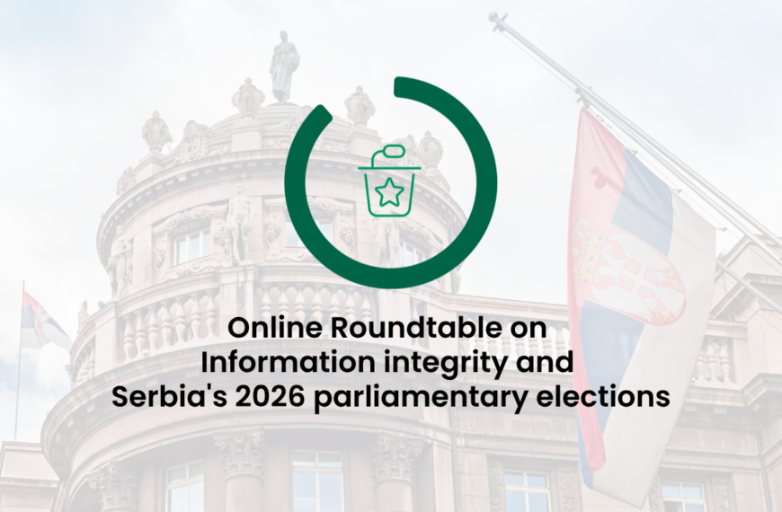 Roundtable on Information integrity and Serbia’s 2026 parliamentary elections